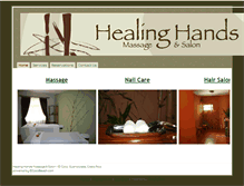 Tablet Screenshot of healinghandscr.net